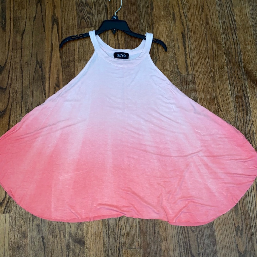 fab’rik pink ombré top